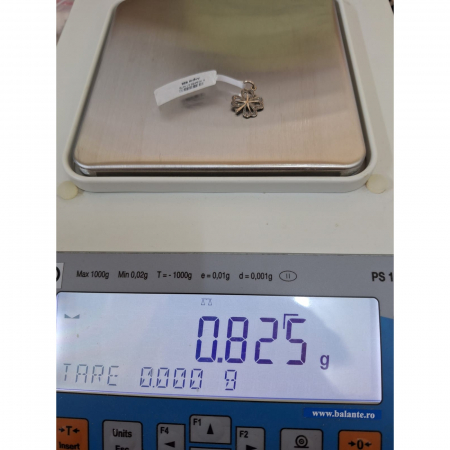 Pandantiv din Argint 925 Trifoi Patinat, 0.77 g [1]