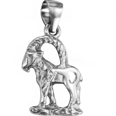 Bijuterii argint - Pandantiv din Argint 925, zodia Capricorn