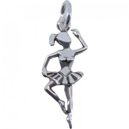 Bijuterii argint - Pandantiv, Jolie Silver, Argint 925, Model Balerina, 27 x 10 mm, 1 g