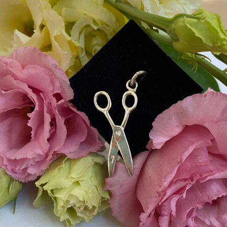 Pandantiv, Jolie Silver, Argint 925, Model Foarfeca, 2.2 g, 27x15 mm [6]