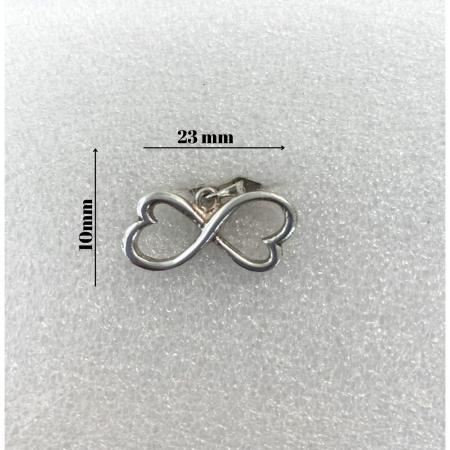 Pandantiv, Jolie Silver, Argint 925, Model Infinit, 1.8 g, 23x10 mm [2]