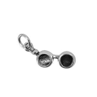 Bijuterii argint - Pandantiv, Jolie Silver, Argint 925, Model Ochelari, 1.5 g, 2 x 0.5 cm
