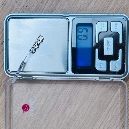 Pandantiv, Jolie Silver, Argint 925, Model Semnul Pacii, 19 x 16 mm, 0.9 g [1]