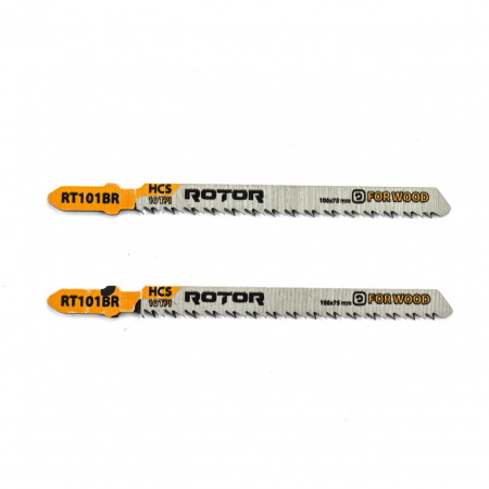 Panza fierastrau pendular pentru lemn, 100x75 mm Set 2 buc ROTOR RT101BR [1]