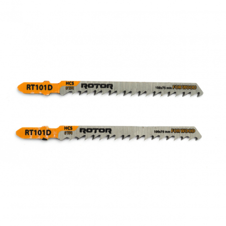 Panza fierastrau pendular pentru lemn, 100x75 mm Set 2 buc ROTOR RT101D [1]