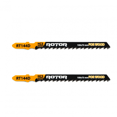 Panza fierastrau pendular pentru lemn, 100x75 mm Set 2 buc ROTOR RT144D [1]