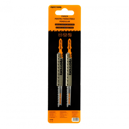 Bricolaj - Panza fierastrau pendular pentru lemn, 116x90 mm Set 2 buc ROTOR RT234X