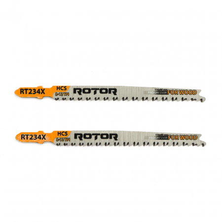 Panza fierastrau pendular pentru lemn, 116x90 mm Set 2 buc ROTOR RT234X [1]