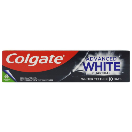 Sub 99 Lei - Pasta de Dinti, Colgate, 100 ml Advanced White Charcoal
