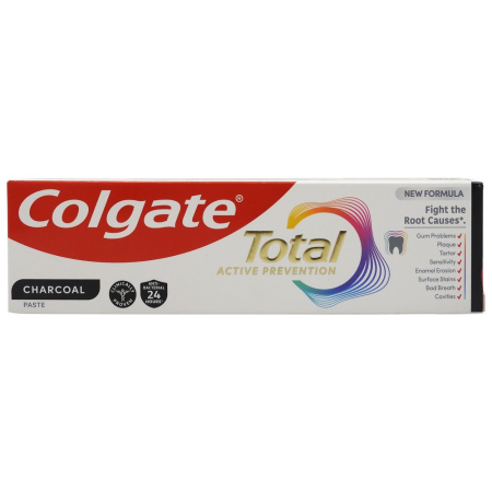 Sub 99 Lei - Pasta de Dinti, Colgate, 75 ml Total Charcoal Clean