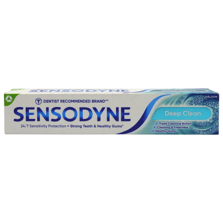 Sub 99 Lei - Pasta de Dinti, Sensodyne, 75 ml Deep Clean