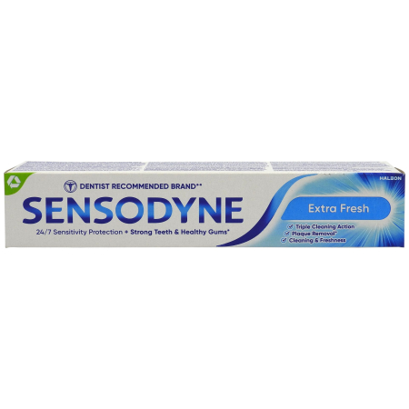 Sub 99 Lei - Pasta de Dinti, Sensodyne, 75 ml Extra Fresh