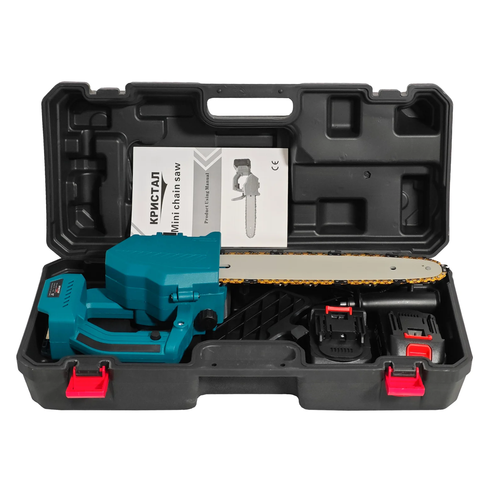 Drujba cu acumulator DDT-CRISTAL, 24 V, 2 Ah, lama de 35 cm, ungere automata, 2 acumulatori [3]