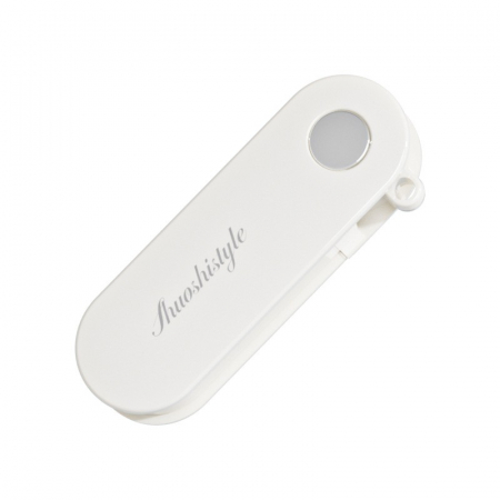 Bucatarie si electrocasnice - Peeler pentru Legume si Fructe, Flippy, 3.6 x 9.1 cm, Multifunctional, Curatator Pliabil, din ABS si Otel Inoxidabil, Alb