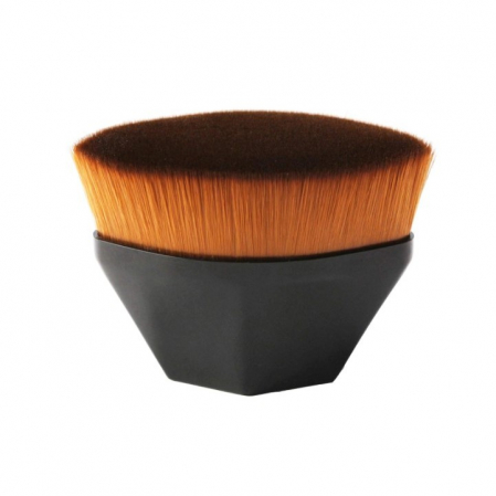 Pensula kabuki plata pentru fond de ten, Flippy, negru [5]