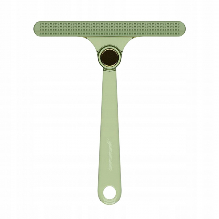 Perie de Indepartare a Scamelor, Flippy, pentru Haine si Par de Animale, cu Doua Fete, Manual, Multifunctional, 12x14.5 cm, Accesoriu pentru Casa, Verde [9]