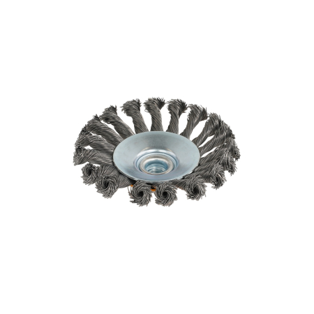 Perie de sarma conica cu noduri ROTOR 115mm M14 [1]