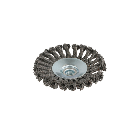 Perie de sarma conica cu noduri ROTOR 125mm M14 [1]