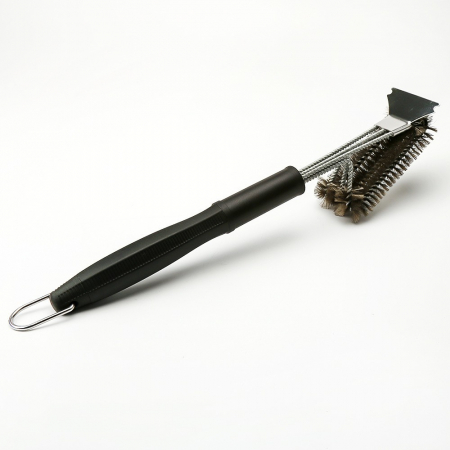 Perie de Sarma pentru Gratar, Flippy, Maner 45 cm, din Otel inoxidabil, 45X7X10, Negru [4]