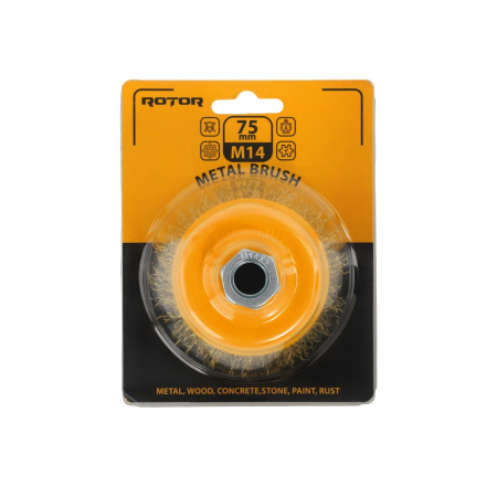 Perie de sarma tip cupa ROTOR 75mm M14 [2]