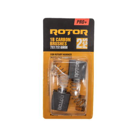 Perii de carbune ROTOR 1B pentru rotopercutor demolator, 7 x 17 x 18 mm, set 2 bucati [1]