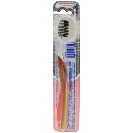 Sub 99 Lei - Periuta de Dinti, Colgate, Slim Soft Gold Charcoal