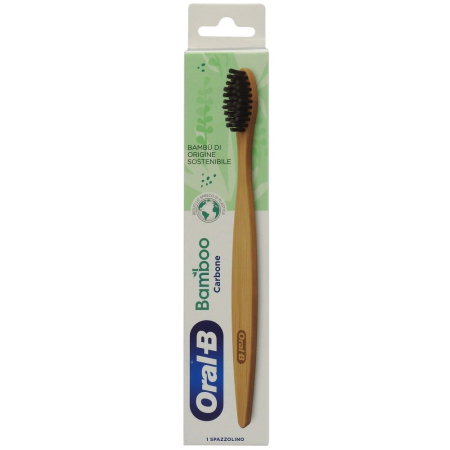 Sub 99 Lei - Periuta de Dinti, Oral B, Bamboo Carbune