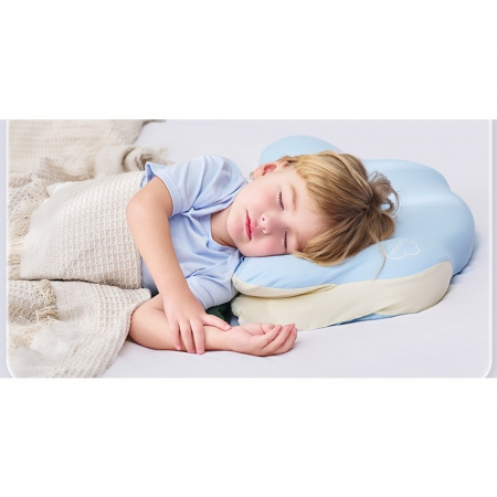Perna Ergonomica, Flippy, pentru Copii 2-5 Ani, Antibacteriana, 5D, Revenire Lenta, 38 x 67 x 4/6 cm, Albastru [5]