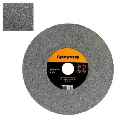 Bricolaj - Piatra pentru polizor de banc 150 x 16 x 12,7 mm P60 ROTOR