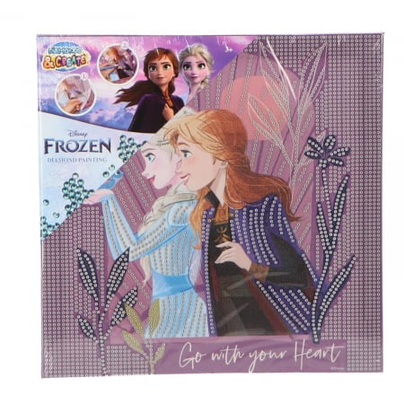 Pictura cu diamante, Frozen, 29 x 29 cm [0]