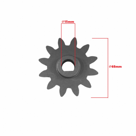 Pinion angrenare pentru betoniere Elefant EB-165L si EB-230L, Elefant [4]