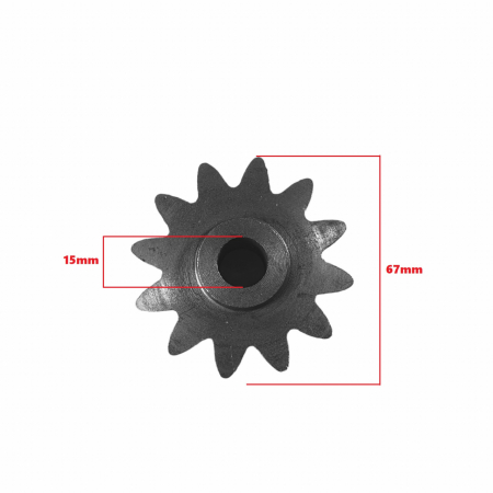 Pinion betoniera HCM400, 150L, Elefant [3]