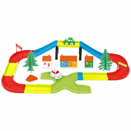 Jucarii, Copii & Bebe - Pista de masini Pilsan Bridge yellow roads