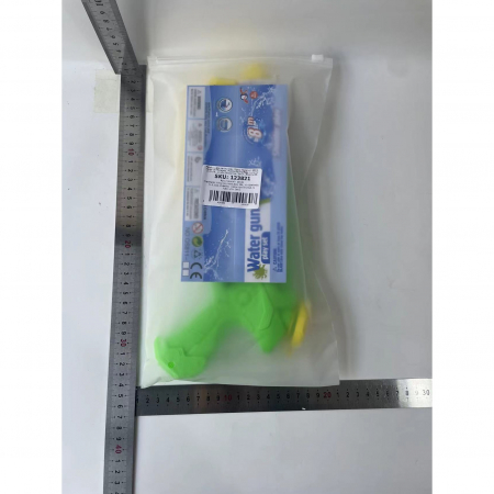 Pistol cu Apa pentru Copii, Flippy, Rezervor 300ml, Maner de Transport, Pentru Piscina/Plaja, Lungime 31.5 cm, Jucarie Distractiva, 3ani+, Albastru/Alb [3]