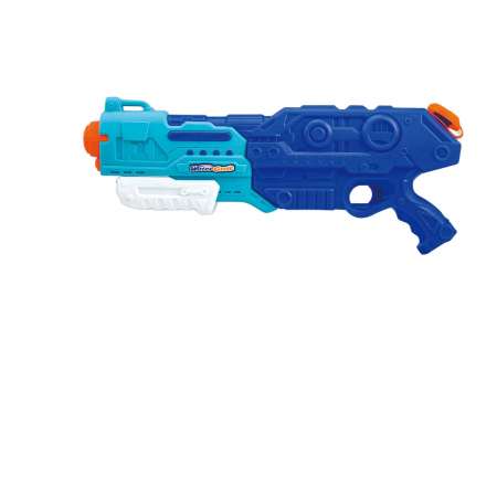 Pistol cu Apa pentru Copii, Rezervor de 1500 ml, Maner de transport, Pentru Piscina/Plaja, Flippy, 3 ani+, Bleumarin, Lungime 44 cm [1]