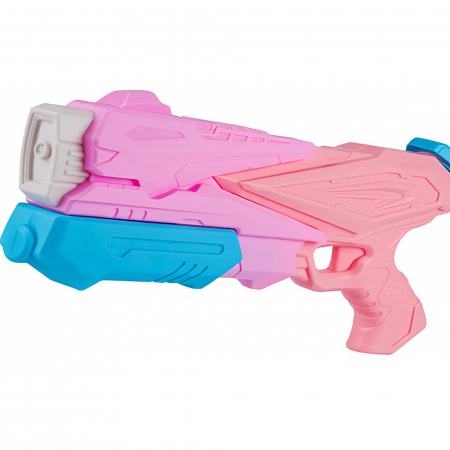 Jucarii, Copii & Bebe - Pistol cu Apa pentru Copii, Rezervor, Pentru Piscina/Plaja, Flippy, 6ani+, 3 duze, Roz, 500ML