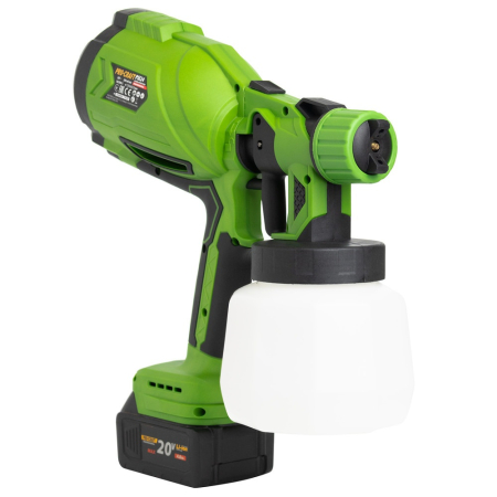 Pistol de vopsit pe acumulator PROCRAFT PSE24, 20V, 1000 ml, debit 380 ml/min, ACUMULATORUL NU ESTE INCLUS [1]