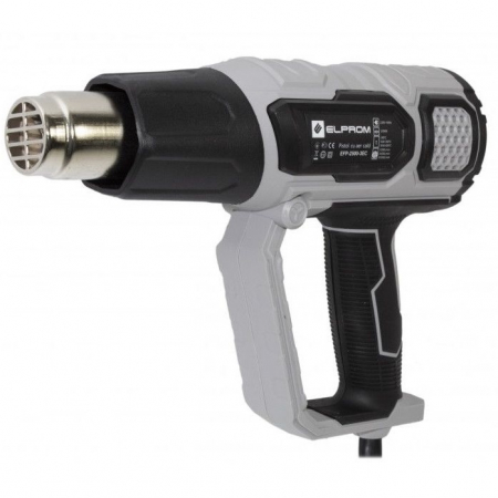 Pistol electric aer cald Elprom EFP2500, 2500 W, 3 trepte, 600ᵒC [0]