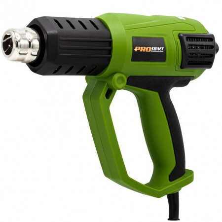 Pistol electric aer cald Procraft PH2500, 2500 W, 2 trepte, 650ᵒC [0]