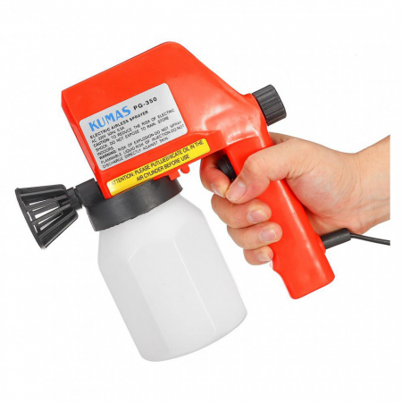 Pistol electric de vopsit Kumas,600 ml, portocaliu [0]