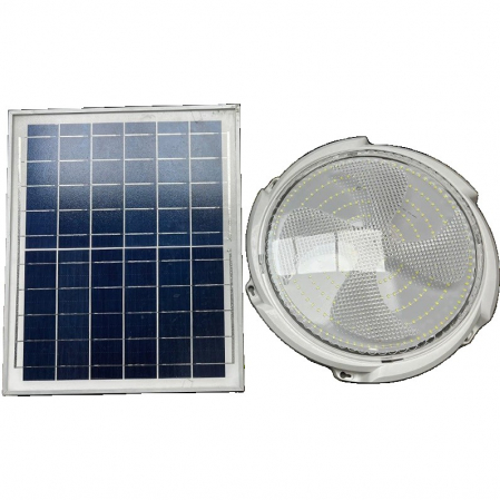 Plafoniera solara Flippy, 200 W, diametru 320 MM, cu telecomanda, Lungime prelungitor: 4.6 m, alb rece [5]