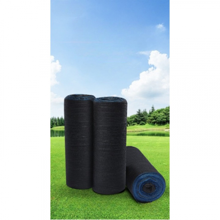 Plasa de umbrire neagra, latime 2 m, lungime 50 m, Flippy, protectie UV, Grad de umbrire 50-55% [1]