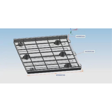 Piese scutere electrice - Platformă pentru picioare, compatibil scuter electric RDB CC25 - piesă originală
