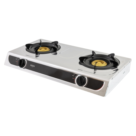 Plita cu doua arzatoare si aprindere electrica BoHM BG-MG-002C Chrome [3]