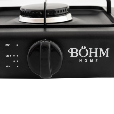 Plita cu un arzator pe gaz BoHM BG-2811-B Negru [3]
