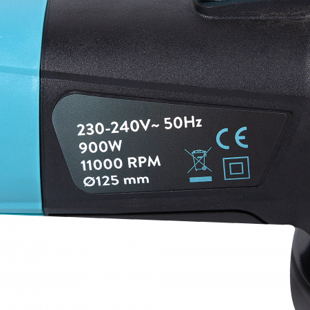 Polizor unghiular Detoolz 900W 125 on/off lateral [2]