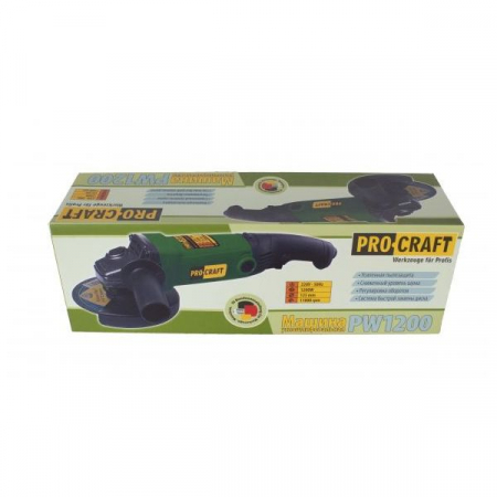 Polizor unghiular (flex) PROCRAFT PW1200, 860 W, 125mm [3]
