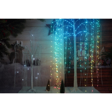 Pom decorativ cu leduri, Flippy, tip salcie, 400 Led, 2.1 M [4]