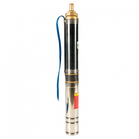 Pompa de apa Micul Fermier 8 nivele, 90YQJD2/8-1.1u, 1100W, refulare 51 m + Furtun siliconat 1" 50m [1]