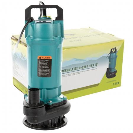 Pompa de apa submersibila din fonta QDX10-20M 0.75KW 1.5", 167 l/min, GF-2051 [0]